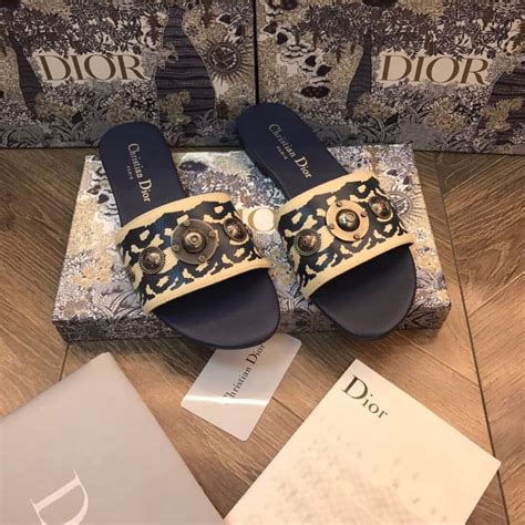 dior delivery slip|christian Dior sliders women.